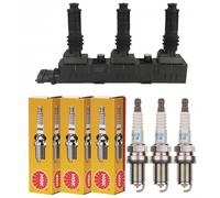 3x Mobiletron Bobina Accensione + 3x NGK Candela per Opel Corsa C F08 F68 1.0