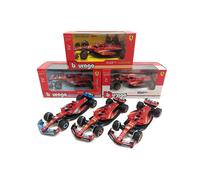 3x Modellini Ferrari F1 Charles Leclerc SF-24 Monza, Miami, Monaco 1/43 Burago