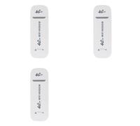 3X Modem 4G LTE FDD 3G WCDMA UMTS USB Dongle WIFI Stick Data Banda Larga con Slot per Sim Card (Versione Europea)