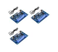 3X Modulo di Controllo Della Temperatura Della Ventola DC12V 24V 4A PWM Termostato Regolatore di Velocità Regolatore di Velocità Intelligente Della