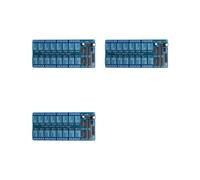 3X Modulo Relè 16 Canali 12V con Scheda di Espansione Trigger un Basso Livello Accoppiatore Ottico per Raspberry Pi