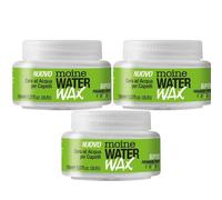 3x Moine Water Wax Cera ad Acqua per Capelli Fissaggio Forte 150ml