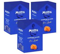 3X Motta Marrons Glaces Italiani in Pezzi con Glassa di Zucchero, Scatola 350g, Ricetta Bruno Barbieri (2025)