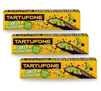 3X Motta Tartufone Ciocco Pistacchio Barra di Cioccolato Fondente con Ripieno al Pistacchio 150g [3 Confezioni]