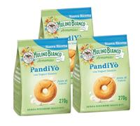 3X Mulino Bianco Armonia PandiYò Biscotti con Yogurt Bianco e Calcio 270g - NOVITA' 2023 [3 Confezioni]