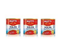 3x Mutti Polpa di Pomodoro Tomato Sauce 2,5 Kg 100% Italian!