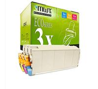 3x MWT Cartuccia compatibile per Oki 7411 ES7411DN ES7411WT ES7411 7411WT sostituisce Colore