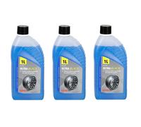 3x Nero gomme Lampa 1 Lt Lucido Rinnova Ravviva Pulitore Pneumatici Parti Gomma