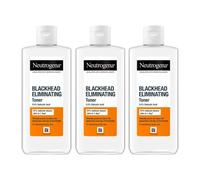 3x Neutrogena Blackhead Eliminating Toner 0,5% acido salicilico 200 ml