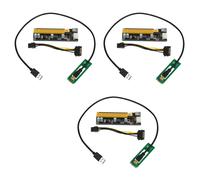 3X NGFF M.2 M Key per USB 3.0 PCI-E Riser Card M2 A USB3.0 PCIE 16X 1X Exte8493