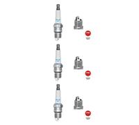 3X NGK 2423 Candela Di Accensione