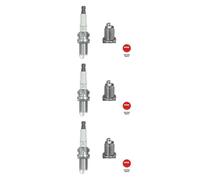 3x NGK 2526 Candela per Toyota Yaris Verso Auris Corolla Compact Corolla