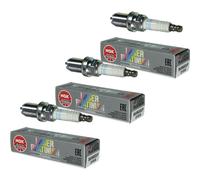 3X NGK Laser Platinum Premium Candele 3199 Tipo BKR6EQUP