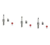 3x NGK LMAR7DI-10 Candele Spark Plug Adatto An KTM Super Duke 1290 16-25 Smc