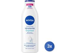 3x Nivea Corpo Fluida 250 Ml. Idratante