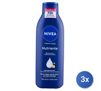3x Nivea Corpo Fluida 250 Ml. Nutriente
