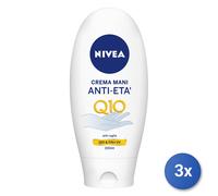 Nivea Crema Mani Anti-Età Q10 Anti-Rughe e Filtri UV - Flacone da 100ml