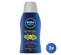 3x Nivea Doccia 50 Ml. Uomo Minitaglia 80861