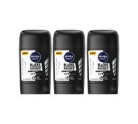 3x NIVEA MEN Black & White Stick Antitraspirante Originale 50ml 72h Protezione