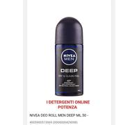 Nivea Men Deo Rollon Deep Black Carbon 50 Ml