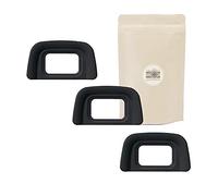3x Oculare in gomma DK20 per Mirino Nikon tipo DK-20 - Compatibile con fotocamere Nikon D50 D60 D70 D70s D300 D300S D600 D3000 D3100 D5200 D5300 D5500 - Adaptout marca francese