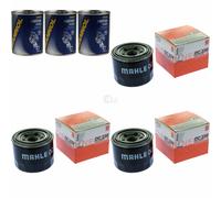 3X Original MAHLE / KNECHT Filtro Olio OC 230 + 3X SCT Pulizia Motore