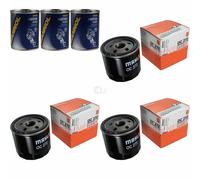 3X Original MAHLE / KNECHT Filtro Olio OC 272 + 3X SCT Flush Motore