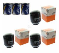 3X Original MAHLE / KNECHT Filtro Olio OC 593/3 + 3X SCT Flush Motore