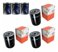 3X Original MAHLE / KNECHT Filtro Olio OC 613 + 3X SCT Flush Motore