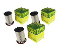 3X Original MANN-FILTER Filtro Carburante PU 8007