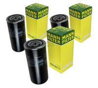 3X Original MANN-FILTER Filtro Carburante WDK 962/17