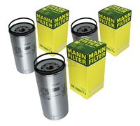 3X Original MANN-FILTER Filtro Carburante WK 1080/7 X Fuel Filter