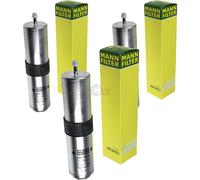 3X Original MANN-FILTER Filtro Carburante WK 5010