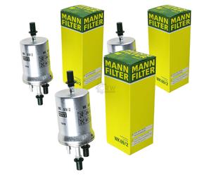 3X Original MANN-FILTER Filtro Carburante WK 69/2