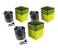 3X Original MANN-FILTER Filtro Carburante WK 8016 X Fuel Filter