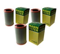 3X Original MANN-FILTER Filtro Dell'Aria C 1145/6 Per Renault Nissan