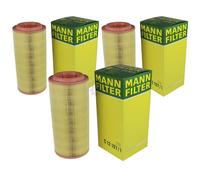 3X Original MANN-FILTER Filtro Dell'Aria C 12 107/1