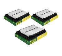 3X Original MANN-FILTER Filtro Dell'Aria C 24 010