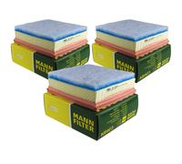 3X Original MANN-FILTER Filtro Dell'Aria C 24 024