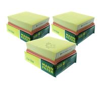 3X Original MANN-FILTER Filtro Dell'Aria C 24 123/2