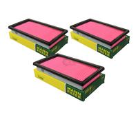 3X Original MANN-FILTER Filtro Dell'Aria C 2420