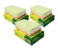 3X Original MANN-FILTER Filtro Dell'Aria C 2433/2
