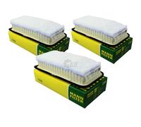 3X Original MANN-FILTER Filtro Dell'Aria C 2620