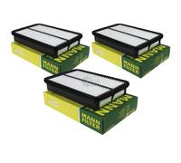 3X Original MANN-FILTER Filtro Dell'Aria C 2731/1