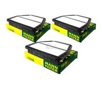 3X Original MANN-FILTER Filtro Dell'Aria C 29 008