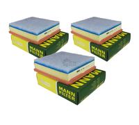 3X Original MANN-FILTER Filtro Dell'Aria C 29 168