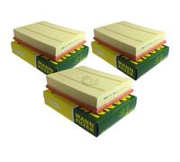 3X Original MANN-FILTER Filtro Dell'Aria C 31 196