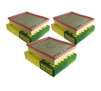 3X Original MANN-FILTER Filtro Dell'Aria C 32 013