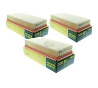 3X Original MANN-FILTER Filtro Dell'Aria C 32 108