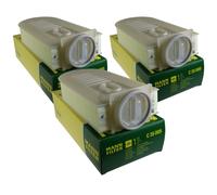 3X Original MANN-FILTER Filtro Dell'Aria C 35 005